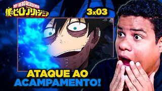 ATAQUE NO ACAMPAMENTO! - MY HERO ACADEMIA T3 X 03 | React Anime Pro