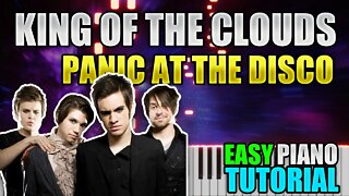 King Of The Clouds - Panic at the Disco | Easy Piano Tutorial