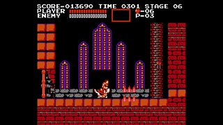 Castlevania NES Stage 2 Perfect Speed Run