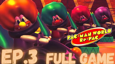 PAC-MAN WORLD RE-PAC Gameplay Walkthrough EP.3- Space & Funhouse Areas FULL GAME