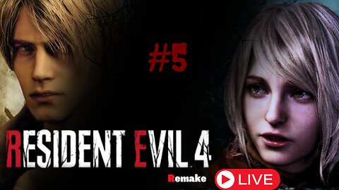 HARDER THEN EXCPECTED (HARDCORE MODE) | Resident Evil 4 (Remake) Check Out!! RavenNinja47
