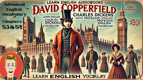 Learn English Audiobooks" David Copperfield" Chapter 53 & 54 (Advanced English Vocabulary)