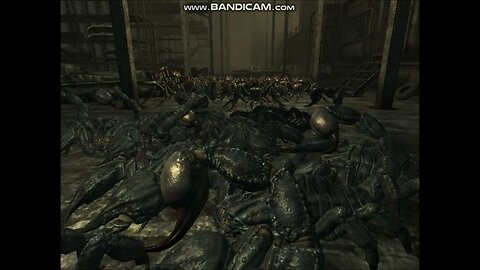 Corvega Factory | Radscorpions v Giant Ants - Fallout 3 (2008) - NPC Battle 23