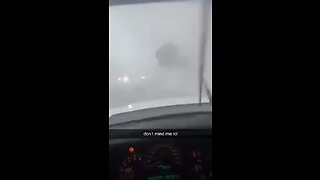Witness a tornado, originating from Hurricane Idalia, as it lifts up and throws a vehicle in SC