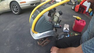 HOW TO FIX RYOBI Rototiller Tiller That Won'T Start Runs and Dies