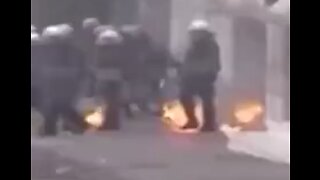 When protesters strike back - Power to the people - Video compilation