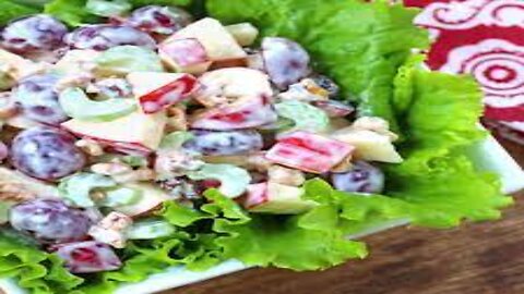 Waldorf Salad - Fruit and Nut Salad