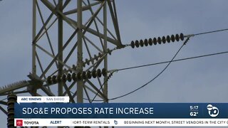 SDG&E proposing rate hikes beginning in 2024