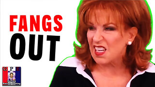 Joy Behar Is Insane - 'The View' Host FANGS Out: 'Shut Up Man'
