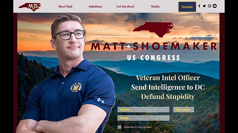 (EP31)Matt Shoemaker Candidate for Congress North Carolina District 13