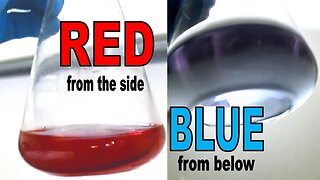 Mysterious chemical changes color depending on perspective