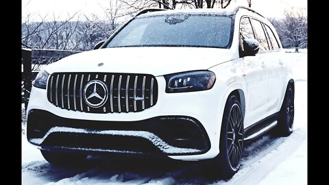 2020 GLS AMG 63 - Snow/Ice Road Review.