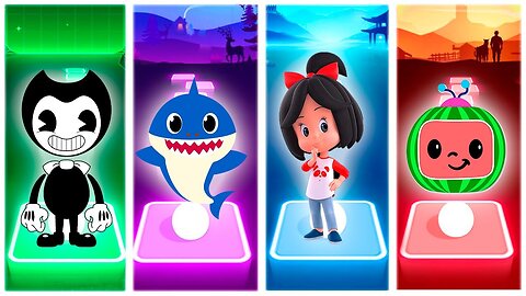 Bendy VS Baby Shark VS Cleo VS Cocomelon