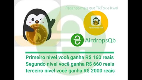 Aplicativo - Penguinstok - Galera pagando até #R$ 2.000 reais por mês no minino - Receba em #PIX