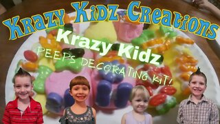 Easter Peeps Decorating Kit! | Krazy Kidz Creations