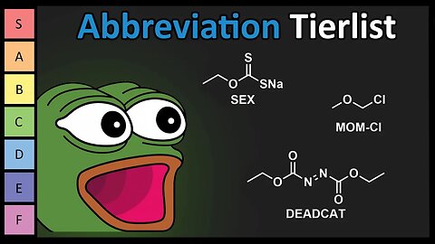 Which Chemical has the Worst Abbreviation?