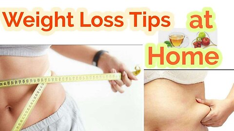 Healthy weight loss habits