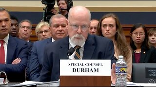 Special Counsel John Durham Speaks Out