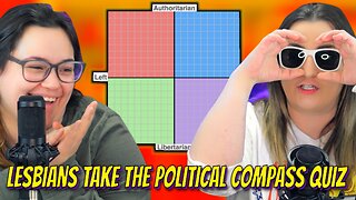 Non "WOKE" Lesbians Take Political Compass Quiz
