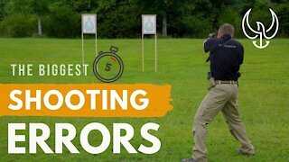 What Are The Biggest Shooting Errors? [Chris Sajnog's 5 in Under 5 FAQ]