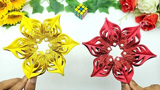 Beautiful Christmas Ornaments Making | Christmas Tree Decorating Ideas | Glitter Foam Sheet Crafts