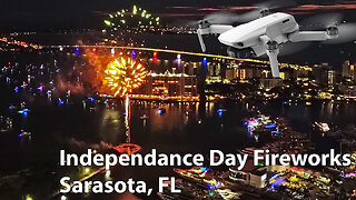 Fireworks in Sarasota, FL - July 4th 2023