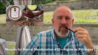 Morsels for Mental Manducation #32—Rights vs Privileges
