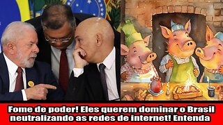 Fome de poder! Eles querem dominar o Brasil neutralizando as redes de internet! Entenda