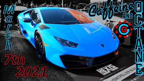 Caffeine and Octane - Largest Car Show / Meet In America - March 07 2021 4K Ultra HD GoPro Hero 9