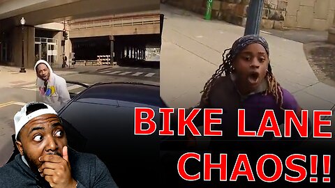 Chaos Breaks Out After White Skateboarder Asks Illegally Parked Black Couple To Get Out Of Bike Lane