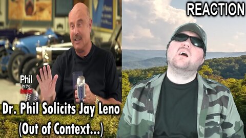 Dr. Phil Solicits Jay Leno (Out of Context...) REACTION!!! (BBT)