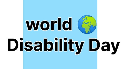 World disability Day special