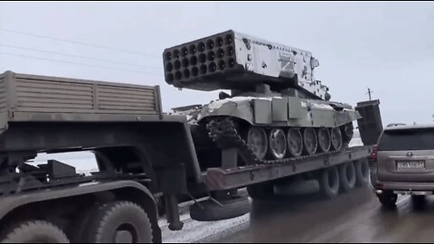 RUSSIA DEPLOYMENT OF HEAVY FIREPOWER TOS-1