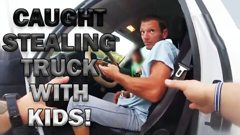Caught Stealing Truck With Children On Video! LEO Round Table S07E42e