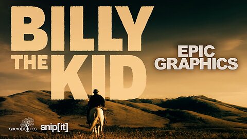 snipit | SPEROPICTURES: COMING ATTRACTIONS | BILLY THE KID | EPIC TITLE GRAPHICS