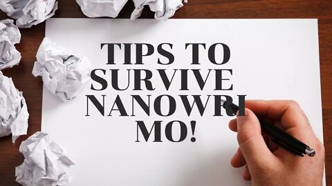 Tips to Survive #NaNoWriMo and How to Write a Novel in a Month!