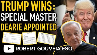 Trump WINS: Special Master Appointed & Partial Stay DENIED