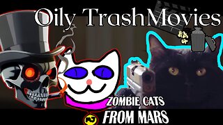 Zombie Cats from Mars (2015)- Daddy WarBux and NOT Bublegum Barbie (Movie Review)