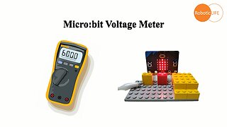 micro:bit + Toy - Voltage meter