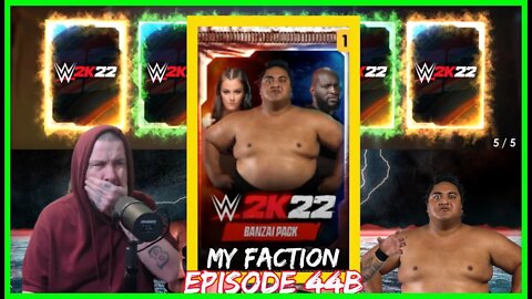 BONUS EPISODE: WWE 2K22: MY FACTION - PART 44B - BANZAI DLC PACK EVOLUTION CARDS & NEW TOWER!