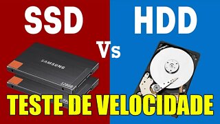 SSD em notebook antigo vale a pena? Teste de HD vs SSD