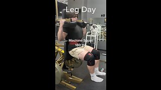 Morning leg day