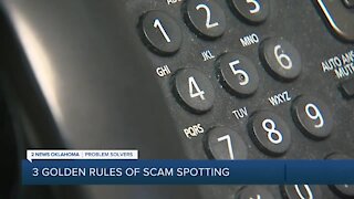 Three Golden Rules of Scam Spotting
