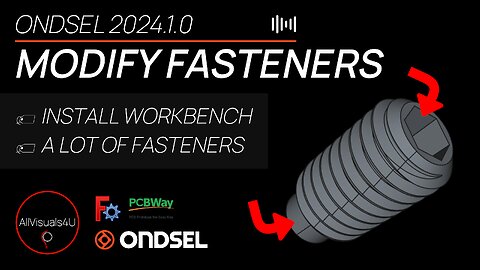 🔩 How To Model A Collet Alignment Screw - Ondsel Fasteners Workbench - FreeCAD Addons | #Shorts