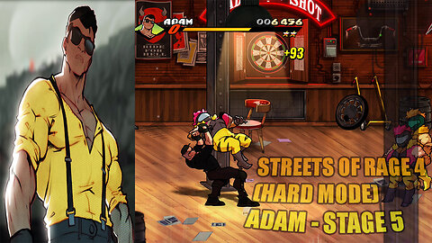 Streets Of Rage 4 (Hard Mode) Adam: Stage 5