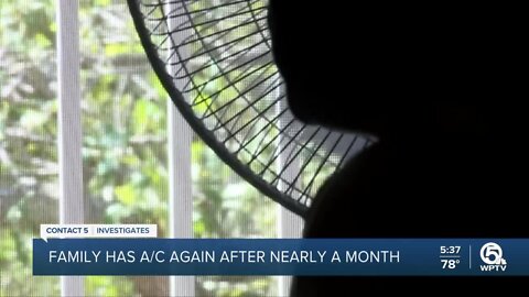 West Palm Beach renter gets AC unit fixed after contacting Contact 5