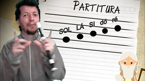 Aprendendo partitura - Parte 1 - As primeiras notas - Pronto, falei!