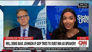 AOC: A Democrat Speaker Hakeem Jeffries Is A Reality