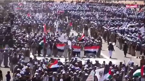 Houthi Rebels mobilizing ready to fight for Palestine the Holy land