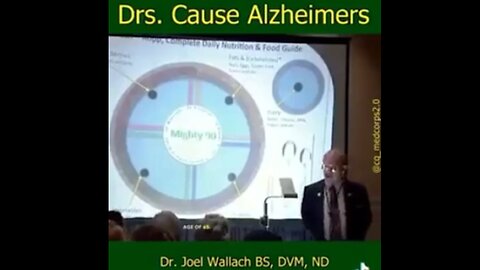 Doctors Cause Alzheimer’s & Dementia! Dr. Joel Wallach